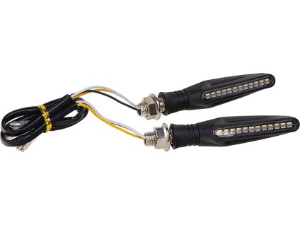 LED dynamické blinkre + denné svietenie pre motocykle