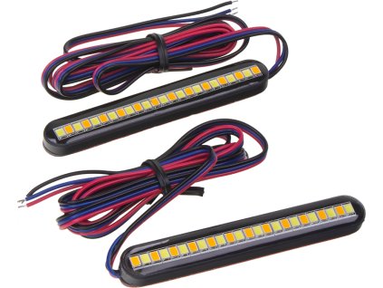 LED dynamické blinkre + denné svietenie pre motocykle