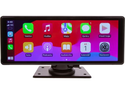 Monitor 10,26" s Apple CarPlay, Android auto, Bluetooth, USB/micro SD, DVR + kamerový vstup