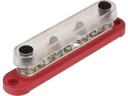 Napájací terminál 4-pólový M8, červený