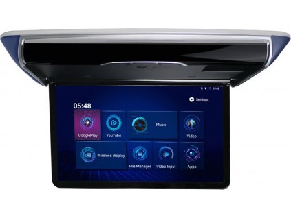 Stropný LCD motorický monitor 13,3&quot; s OS. Android HDMI / USB, DO so snímačom pohybu, 4 farby krytu