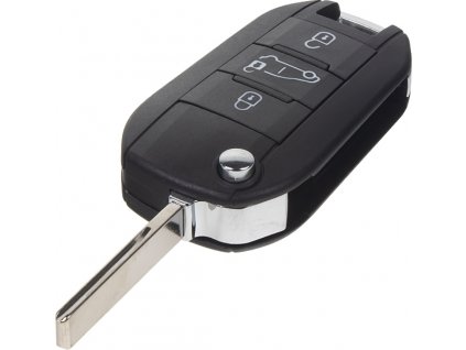 Náhr. kľúč pre Peugeot, Citroën 433Mhz, 3-tlačítkový