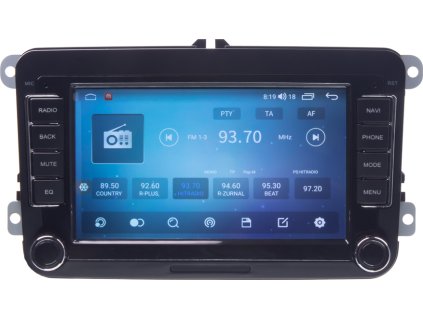 Autorádio pre VW, Škoda s 7&quot; LCD, Android, WI-FI, GPS, CarPlay, Bluetooth, 4G, 2x USB