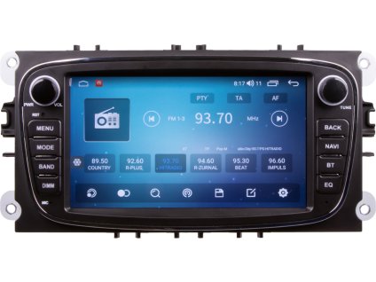 Autorádio pre Ford 2008-2012 s 7&quot; LCD, Android, WI-FI, GPS, CarPlay, 4G, Bluetooth, 2x USB