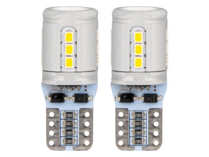 LED žiarovky CANBUS T10e W5W 15x2016 SMD White 12V/24V AMIO-03723