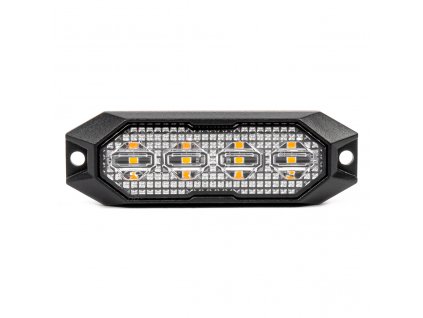 Výstražné osvetlenie oranžové 4x3W LED R65 R10 12/24V IP6K9K AMIO-03929
