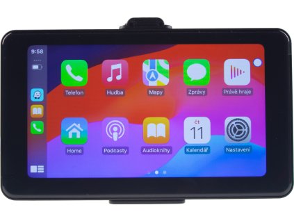 Monitor 7" s Apple CarPlay, Android auto, Bluetooth, micro SD, kamerový vstup