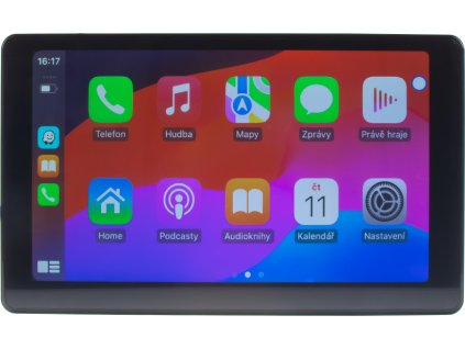 Monitor 9" s Apple CarPlay, Android auto, Bluetooth, micro SD, kamerový vstup
