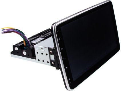 1DIN autorádio s 10" LCD, OS Android, WI-FI, GPS, CarPlay, Bluetooth, 2x USB, 4G