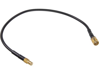 Anténny adaptér SMB samec/SMB samica; RG174, 19 cm