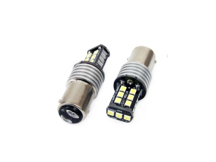 LED žiarovky CANBUS 15SMD 2835 7,5W 1157 (P21/5W) White 12V/24V