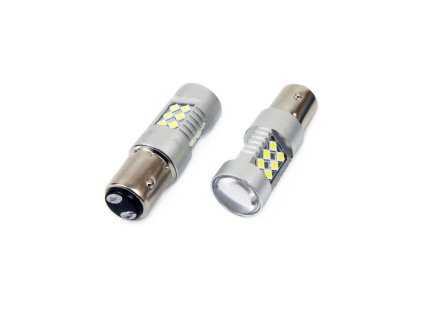 LED žiarovky CANBUS 24SMD 3030 1157 (P21/5W) White 12V/24V