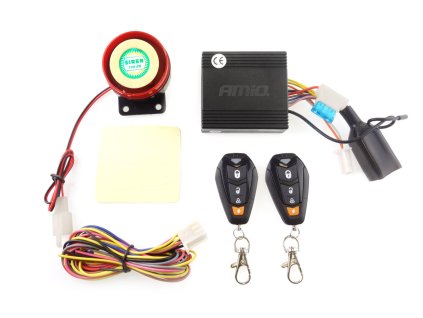 Alarm na motorku MCA14 s diaľkovými ovládačmi