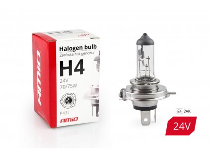 Halogénová žiarovka H4 24V 70/75W UV filter (E4)