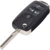 Náhr. obal kľúča pre VW Sharan, Multivan, Caravelle, 4+1-tlačítkový