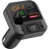 Bluetooth/MP3/FM modulátor bezdrôtový s SD portom do CL s 3D stereo, USB-C / USB QC3.0