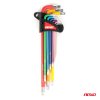 Torx kľúče S2 9ks AMIO-04301