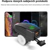 USB/USB-C nabíjačka s voltmetrom na motocykel
