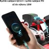 USB/USB-C nabíjačka s voltmetrom na motocykel