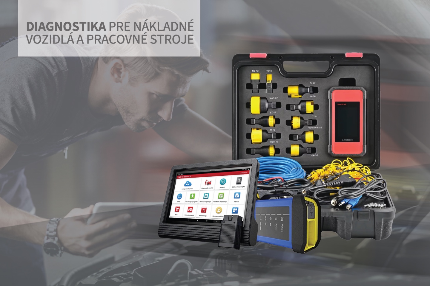 Diagnostika pre nákladné vozidlá