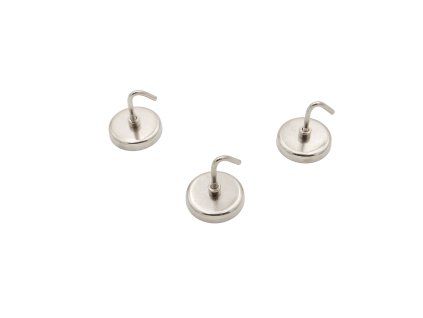 Sada magnetických hákov, 38mm, 20ks