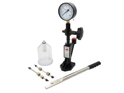 Tester vstrekovačov s adaptérmi