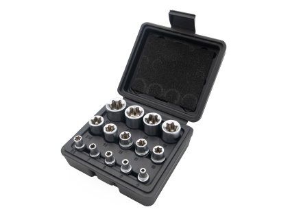 Sada nástrčných hlavíc E-Torx, E4-E24, 14ks