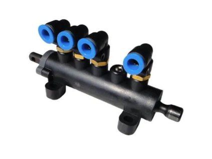 5-cestný ventil, pre hustič pneumatík