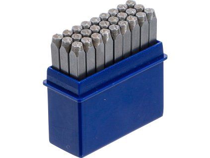 Sada razidiel písmen, 3mm