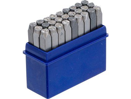 Sada razníc písmen, 5mm