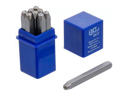 Sada razníc číslicových, 3mm