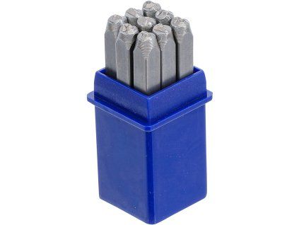 Sada číselných razníc, 4mm