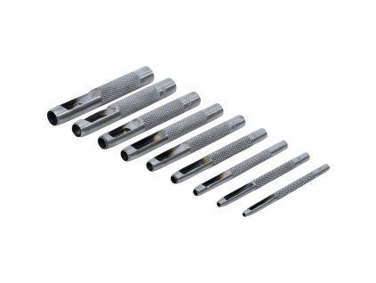 Sada dierovačov 2.5-10mm, 9 ks
