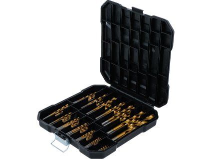 Sada špirálových vrtákov HSS, 1.5-10mm, 92ks