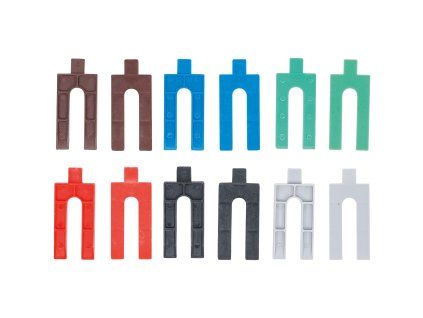 Sada plastových klinov, 24 ks