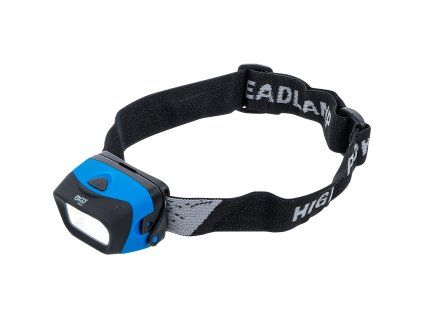 Čelová lampa COB LED