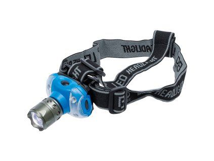 LED čelovka s ostrením, 3W