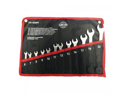Sada očko-vidlicových kľúčov, 12ks