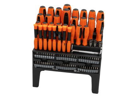 Sada skrutkovačov a bitov, 100 ks