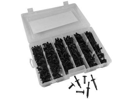 Sada plastových nitov, 150ks