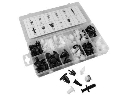 Sada plastových spôn pre Mitsubishi, 132ks