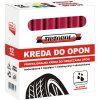 Krieda na značkovanie pneumatík, červená, vodeodolná