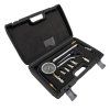 Kompresiometer pre benzínové motory s adaptérmi, 8ks