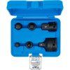Sada adaptérov pre rázové uťahováky 1/4" – 3/4", Cr-Mo, 6 ks