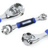 Multifunkčný nástrčný kľúč 48v1. Priemer objímok: 8-19 mm