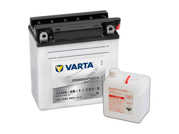 Motobaterie Varta Powersports Freshpack 509 014 008