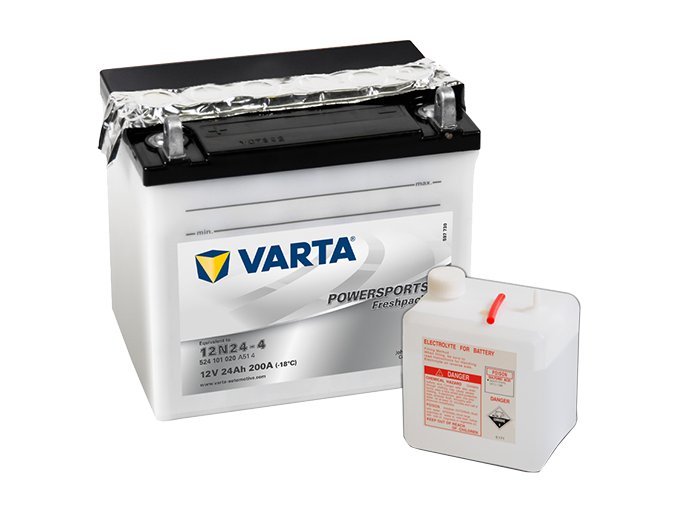 Motobaterie Varta Powersports Freshpack 524 101 020