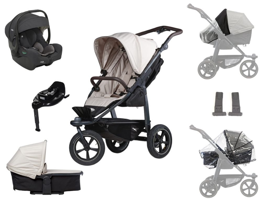 AKČNÍ SET TFK mono2 combi air wheel sand + autosedačka Joie iGemm 3