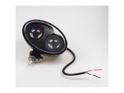 PROFI LED výstražné světlo-modrý bod, 10-40V, 140x90mm