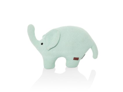 Pletená hračka Slon (Varianta Mint)